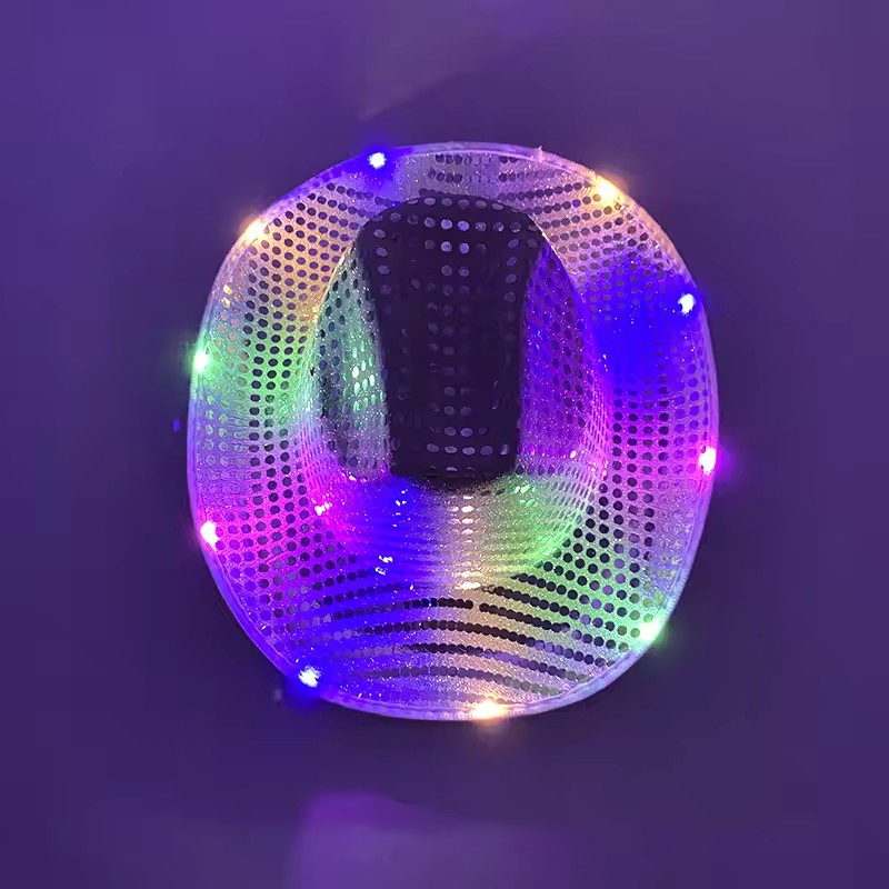 ブリンキー LED ライト カウボーイ カウガール ハット  - Party Hat Cone のレビューと価格