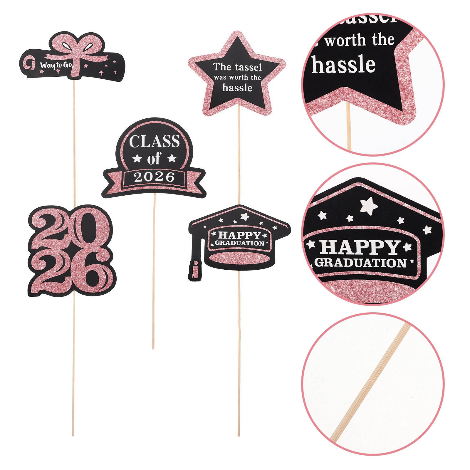 20個入り卒業デコレーション用品 卒業センターピーススティッ - Centerpiece Stick のレビューと価格