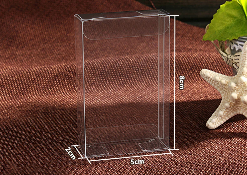 30 個 2*5*8 センチメートル透明プラスチック pvc - Event Party Box のレビューと価格