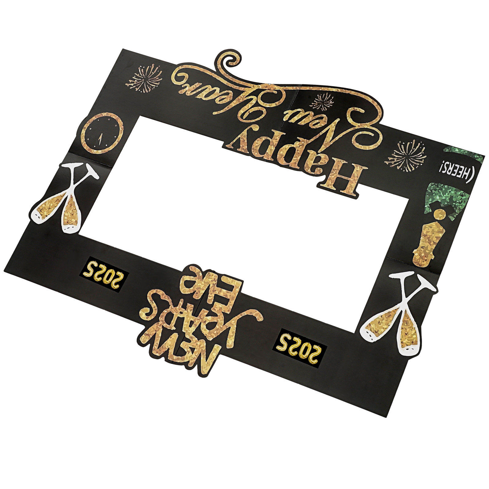 2025年新年写真撮影用小道具 ハンドヘルド写真フレーム 丈 - Photo Booth Frame のレビューと価格