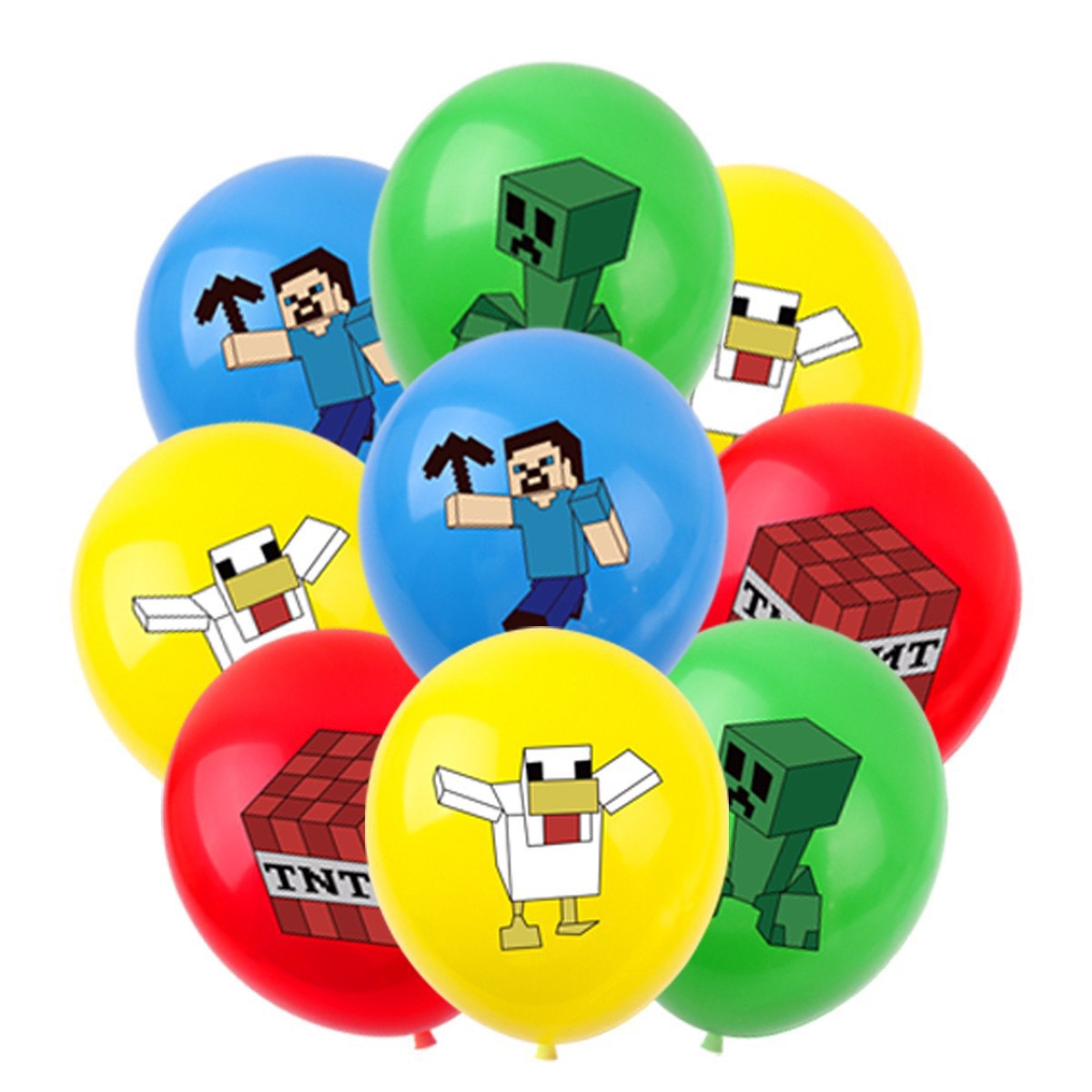50/100個入り マインクラフト ピクセルバルーン アニメ - Supply Event のレビューと価格
