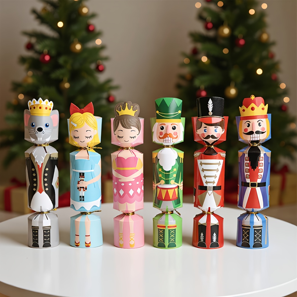 24 個クリスマスクラッカー兵士くるみ割り人形プリンセスクリ - Event Party Box のレビューと価格